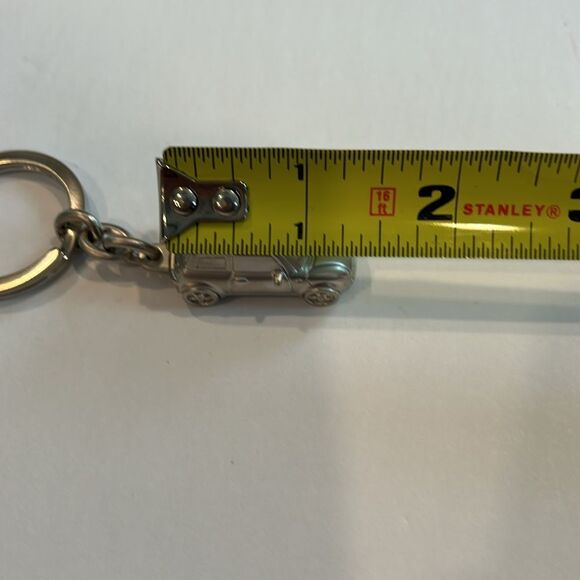 NWOT Silver Car Key Chain Fob Charm - Picture 7 of 7